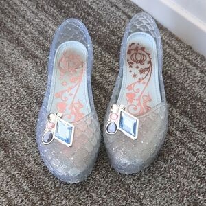 Cinderella children dress up heels light up jelly